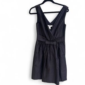 White House Black Market 100% Silk Sleeveless Fit and Flare Cocktail Dre…